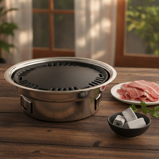 Hibachi Acier Inoxydable | Gril Portable