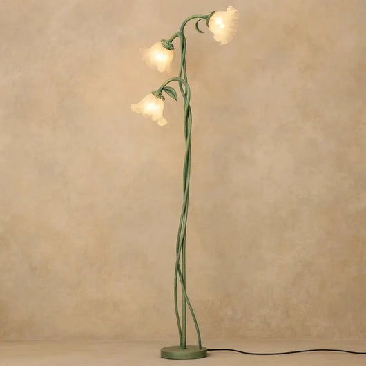 Lampadaire De Salon Fleur - Tiges Courbes | Florelia - vue 2 | Azeniah