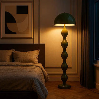Lampadaire Salon Scandinave - Socle Courbé | Lyseya
