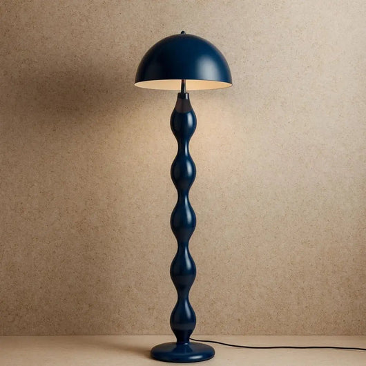 Lampadaire Salon Scandinave - Socle Courbé | Lyseya - vue 5 | Azeniah