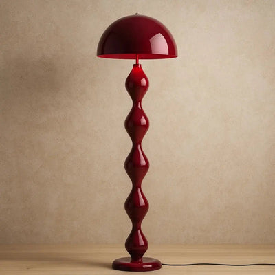 Lampadaire Salon Scandinave - Socle Courbé | Lyseya - vue 4 | Azeniah