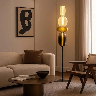 Lampadaire Salon - Sphère Lumineuse | Vistaros | Azeniah