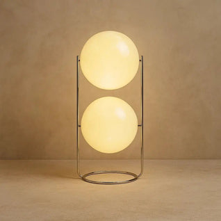 Lampadaire Salon sur Pied - Sphère Sculptée | Lumena