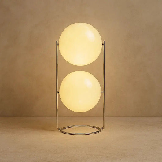 Lampadaire Salon sur Pied - Sphère Sculptée | Lumena - vue 3 | Azeniah