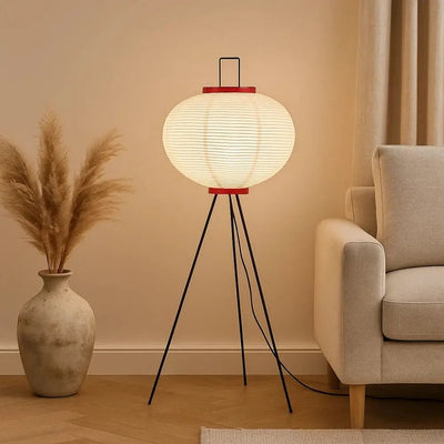 Lampadaire Style Japonais - Ombre Douce | Zenovia - vue 5 | Azeniah