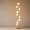 Lampadaire Sur Pied - Courbe Dorée | Orineva
