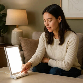 Lampe 10000 Lux Luminothérapie - Clarté Apaisante | Luvélia