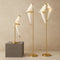 Lampe à Poser Or - Oiseau Plié | Orinami