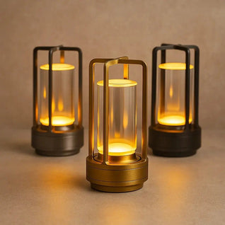 Lampe À Poser Sans Fil - Courbe Métal | Glovisa