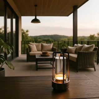 Lampe À Poser Sans Fil - Courbe Métal | Glovisa
