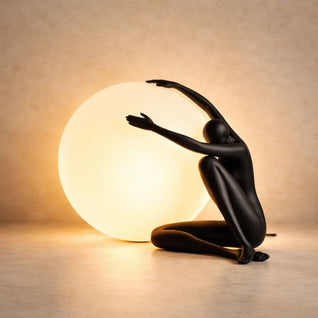 Lampe Boule Sculptée - Lueur Sculptée | Orbelina