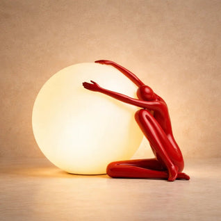 Lampe Boule Sculptée - Lueur Sculptée | Orbelina