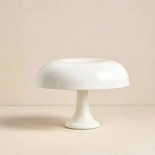 Lampe Champignon De Chevet Blanche - Dôme Lumineux | Silveria