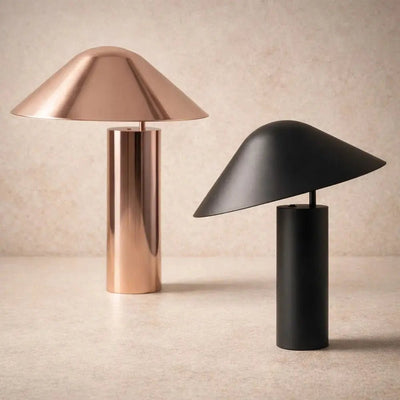 Lampe Champignon de Table - Courbe Veloutée | Ecluna | Azeniah