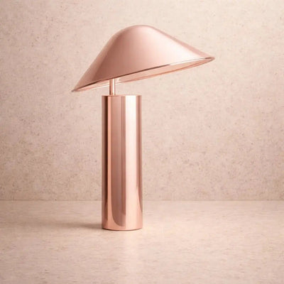 Lampe Champignon de Table - Courbe Veloutée | Ecluna - vue 2 | Azeniah
