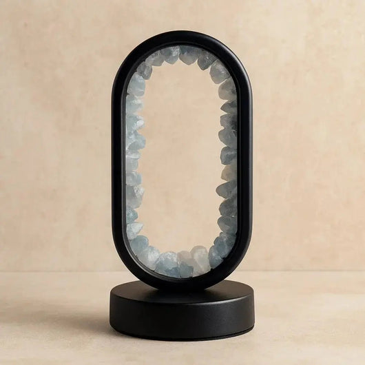 Lampe Cristal Naturelle - Éclat Minéral | Aurélia - vue 2 | Azeniah