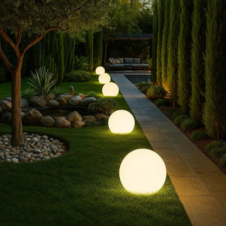Lampe D'Ambiance Portable - Sphère Blanche | Orlyna