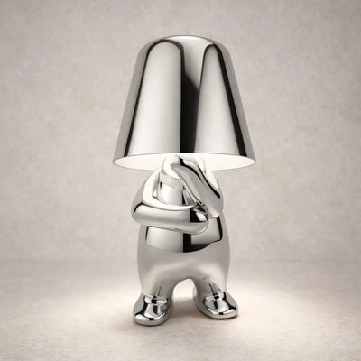 Lampe De Bureau Sans Fil - Posture Sculpturale | Monsuria - vue 9 | Azeniah