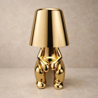 Lampe De Bureau Sans Fil - Posture Sculpturale | Monsuria