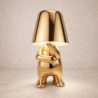 Lampe De Bureau Sans Fil - Posture Sculpturale | Monsuria