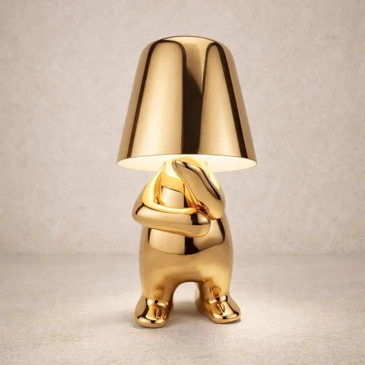 Lampe De Bureau Sans Fil - Posture Sculpturale | Monsuria - vue 4 | Azeniah