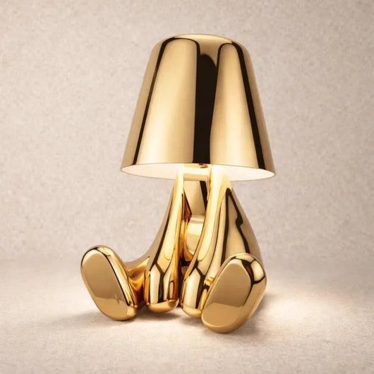 Lampe De Bureau Sans Fil - Posture Sculpturale | Monsuria - vue 7 | Azeniah