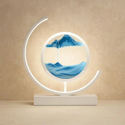 Lampe de Bureau Zen - Sable Hypnotique | Sadora - vue 9 | Azeniah