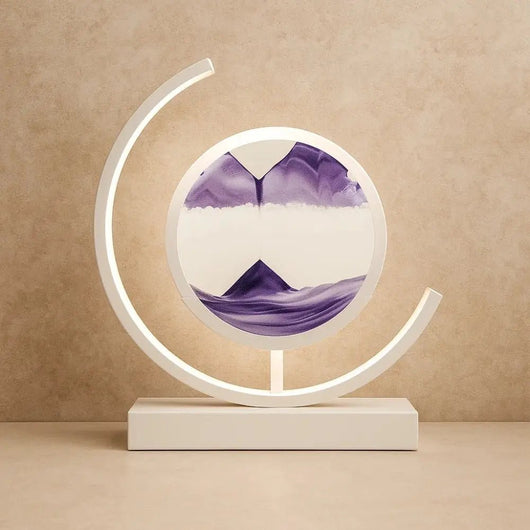 Lampe de Bureau Zen - Sable Hypnotique | Sadora - vue 13 | Azeniah