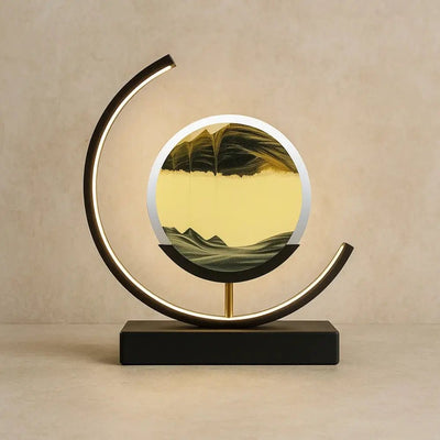 Lampe de Bureau Zen - Sable Hypnotique | Sadora - vue 6 | Azeniah