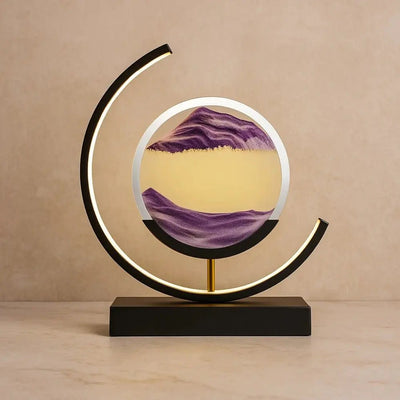 Lampe de Bureau Zen - Sable Hypnotique | Sadora - vue 12 | Azeniah