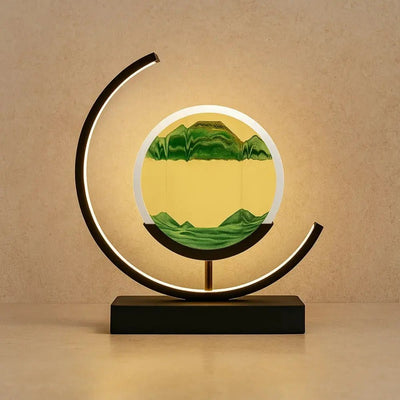 Lampe de Bureau Zen - Sable Hypnotique | Sadora | Azeniah