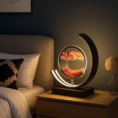 Lampe de Bureau Zen - Sable Hypnotique | Sadora - vue 4 | Azeniah