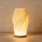Lampe De Chevet Bois - Vague Sculptée | Ondiva