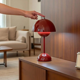 Lampe de Chevet Champignon - Courbe Douce | Nostara