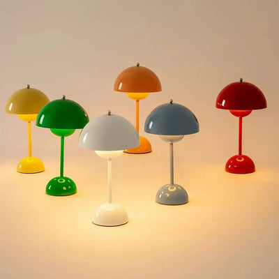 Lampe de Chevet Champignon - Courbe Douce | Nostara - vue 4 | Azeniah