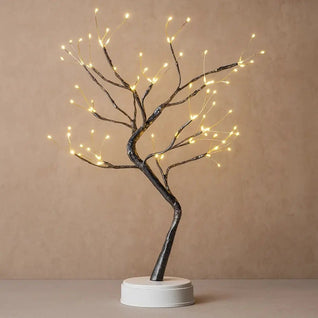 Lampe de Chevet Naturelle - Arbre Apaisant | Sylvana