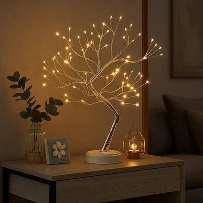 Lampe de Chevet Naturelle - Arbre Apaisant | Sylvana - vue 2 | Azeniah