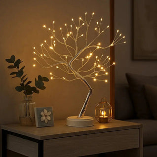 Lampe de Chevet Naturelle - Arbre Apaisant | Sylvana