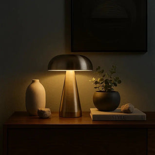 Lampe De Chevet Sans Fil - Halo Métal | Corvara