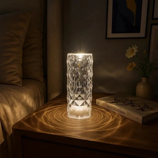 Lampe De Chevet Tactile - Éclat Rosé | Rosexia - vue 4 | Azeniah