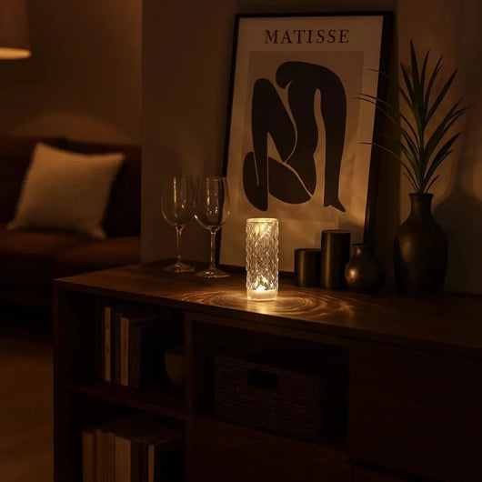 Lampe De Chevet Tactile - Éclat Rosé | Rosexia - vue 3 | Azeniah