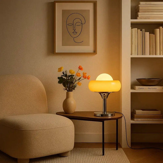 Lampe De Chevet Vintage - Couronne Colorée | Vestaura - vue 3 | Azeniah