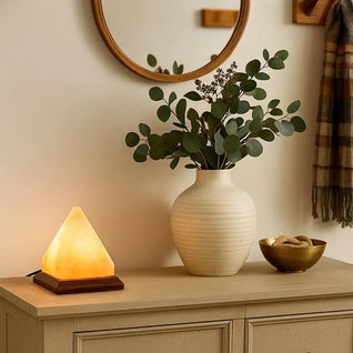 Lampe De Cristal De Sel - Éclat Minéral | Harmelyna
