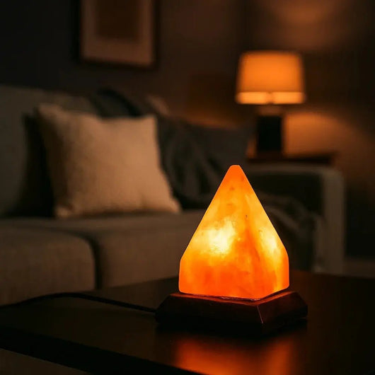 Lampe De Cristal De Sel - Éclat Minéral | Harmelyna - vue 3 | Azeniah