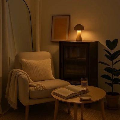 Lampe De Nuit Champignon - Courbe Naturelle | Murana - vue 4 | Azeniah