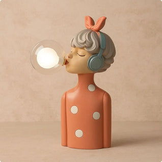 Lampe De Nuit - Silhouette Douce | Candrina