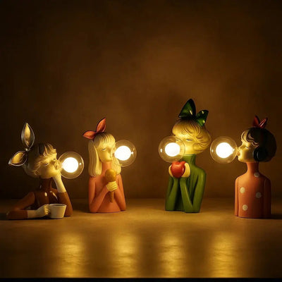 Lampe De Nuit - Silhouette Douce | Candrina - vue 2 | Azeniah