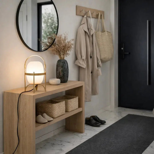Lampe De Salon Et Chambre - Globe Bois | Kelmora - vue 4 | Azeniah