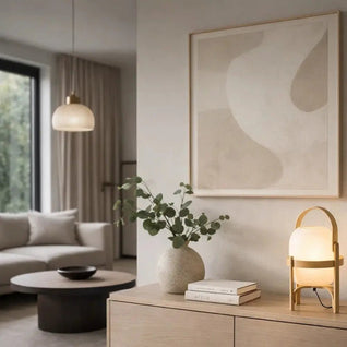 Lampe De Salon Et Chambre - Globe Bois | Kelmora