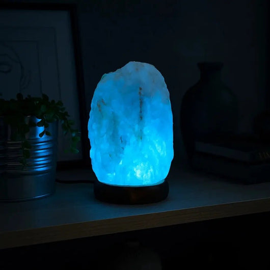 Lampe De Sel D'Himalaya - Éclat Minéral | Aurélis - vue 3 | Azeniah